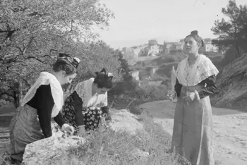 Marcel Maget photographie MNATP. Mission de Marcel Maget et André Varagnac en Provence (novembre 1938) Provence-Alpes-Côte d'Azur, France 1938/11/20 Ph.1939.1.488 Photo