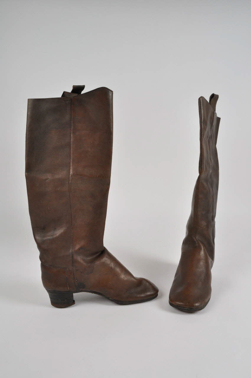 botte d'homme DMH1896.83.71.1-2 Photo Mucem
