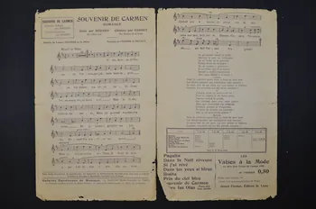 chanson petit format 1965.138.12 Photo Mucem