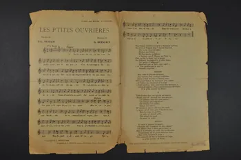 Désiré Berniaux ; Ferdinand Louis Bénech chanson petit format Île-de-France, France 1909 1965.138.122  Photo Mucem
