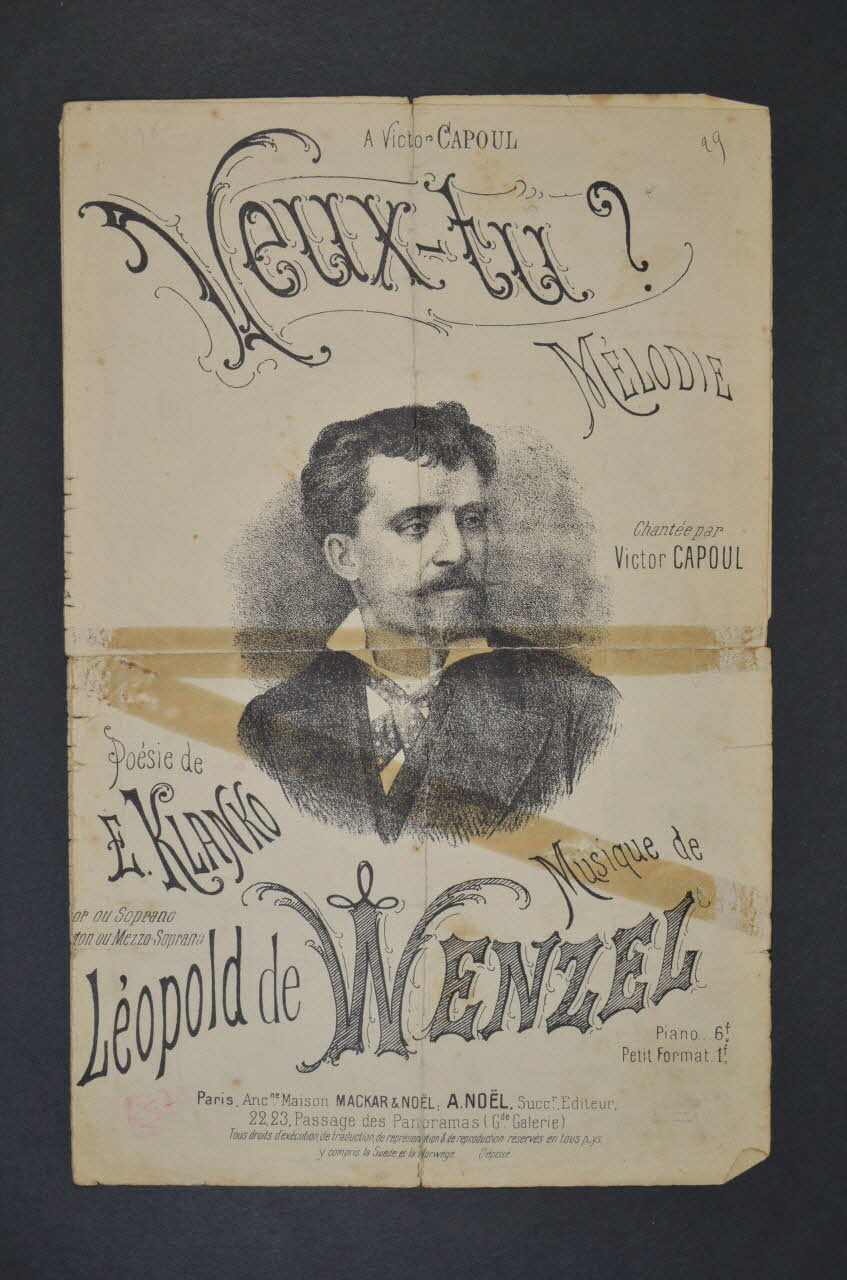 chanson petit format 1966.123.13 Photo Mucem