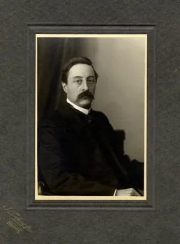photographie [Portrait d'Arnold Van Gennep] Ms57.104 Photo