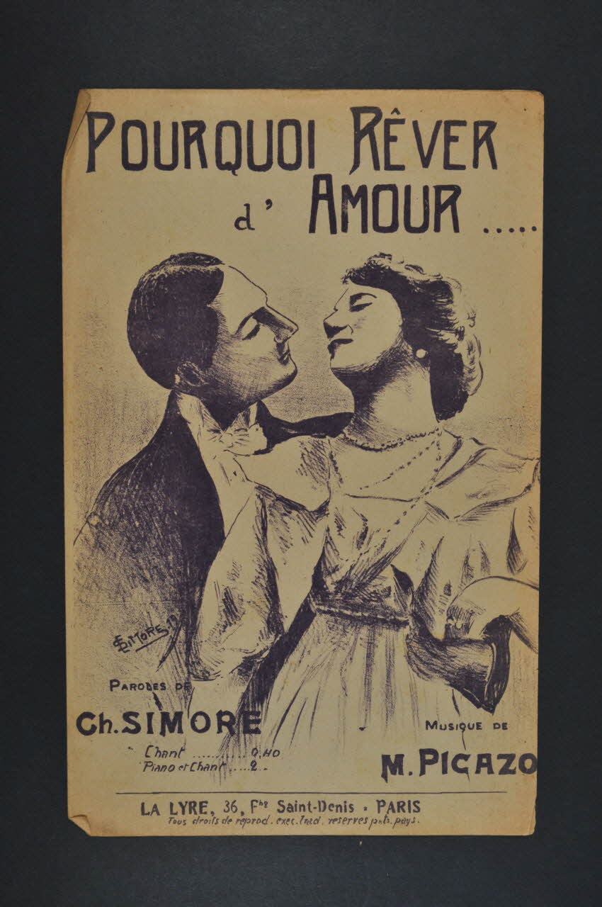 chanson petit format 1966.123.16 Photo Mucem