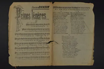 chanson petit format 1965.138.130 Photo Mucem