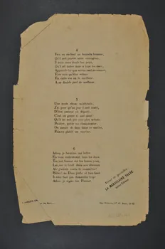 chanson petit format 1965.138.141  Photo Mucem