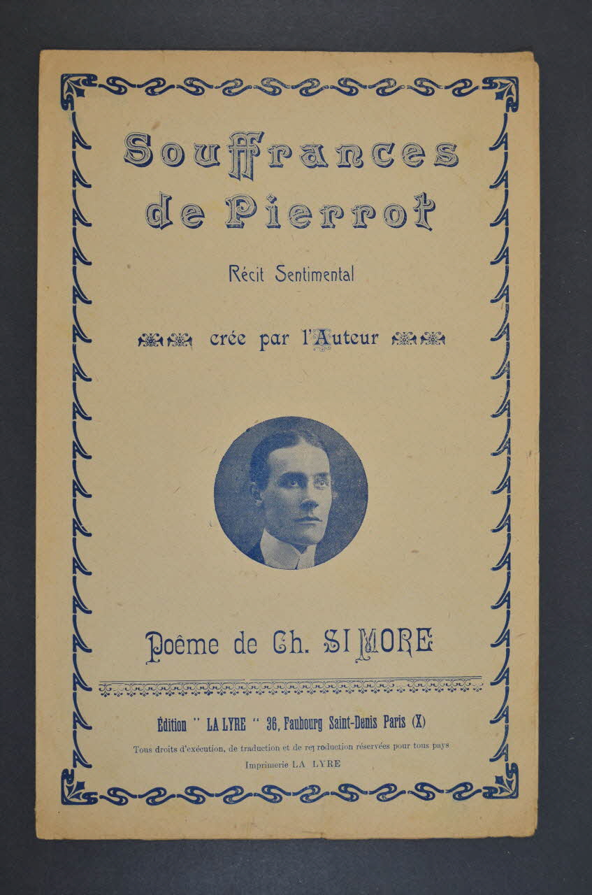 chanson petit format 1966.123.43 Photo Mucem