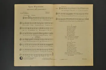 chanson petit format 1966.123.45 Photo Mucem