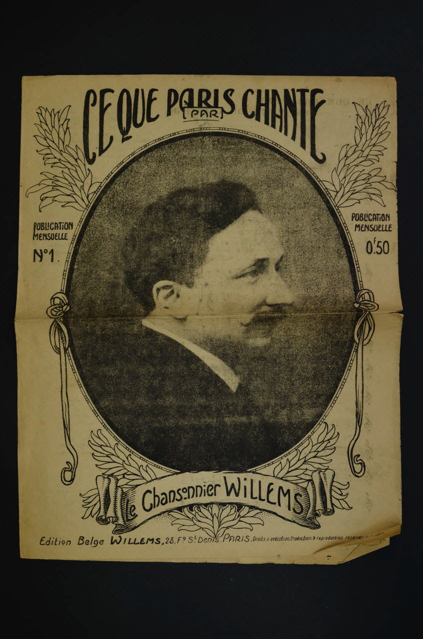 partition de musique La mort d'un héros 1965.138.159 Photo Mucem