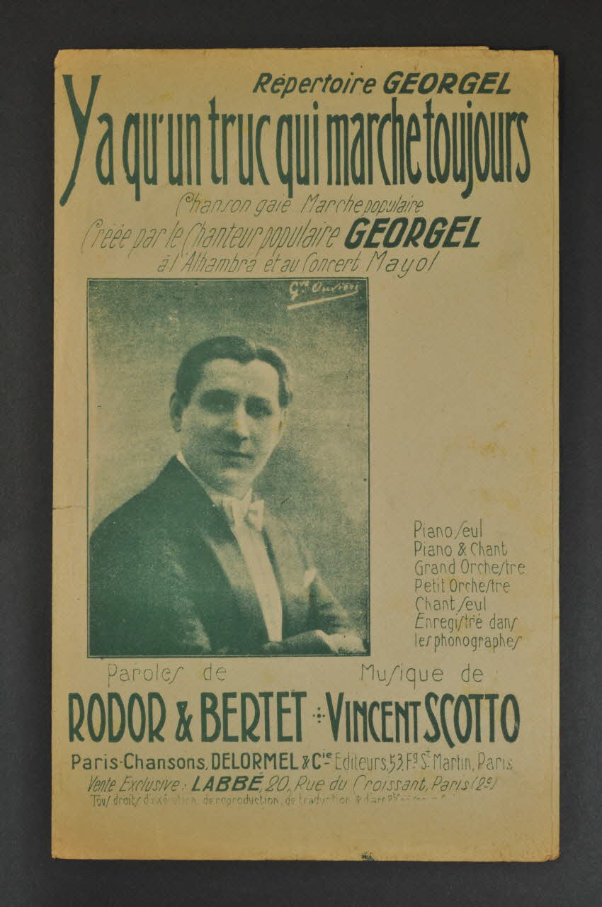 chanson petit format 1966.123.48 Photo Mucem