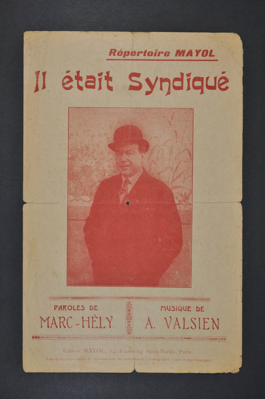 chanson petit format 1966.123.52 Photo Mucem