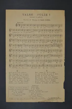 chanson petit format 1965.138.17 Photo Mucem