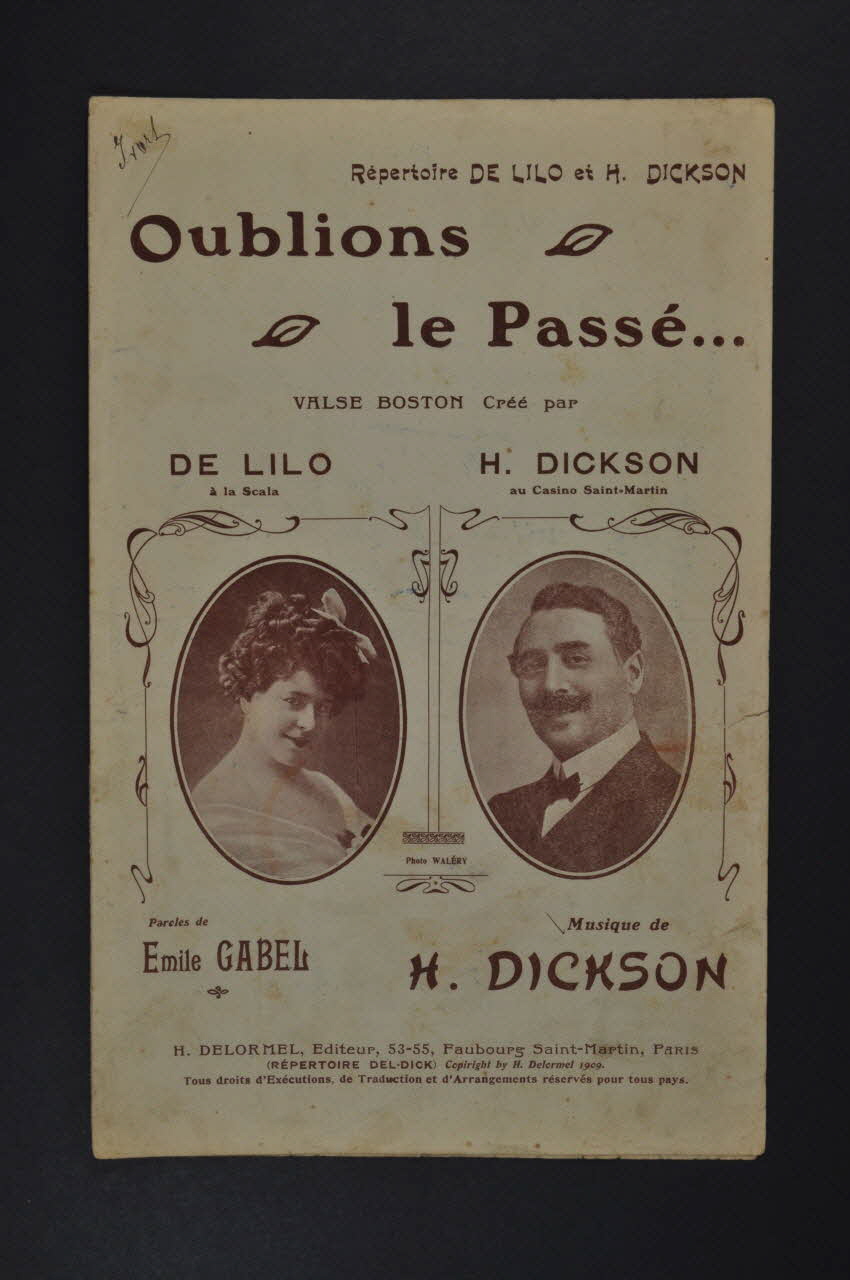 chanson petit format 1966.123.54 Photo Mucem