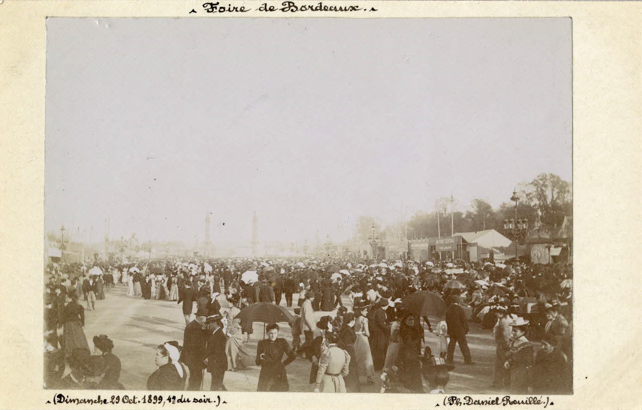 Daniel Rouillé photographie Album n°3 du fonds Soury Aquitaine, France 1899/10/29 Sou.3.129.2 Photo