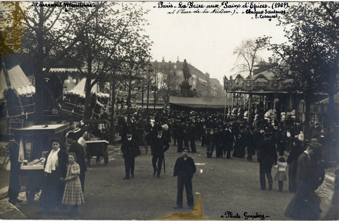 Gondry photographie Album n°3 du fonds Soury Ile-de-France, France 1895-1905 Sou.3.13.1 Photo