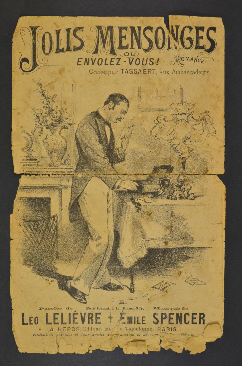 chanson petit format 1965.138.22 Photo Mucem