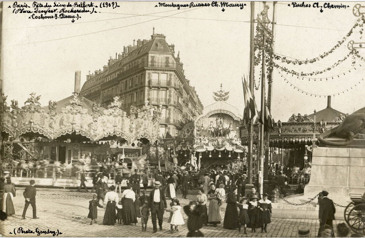 Gondry photographie Album n°3 du fonds Soury Ile-de-France, France 1895-1905 Sou.3.35.1 Photo
