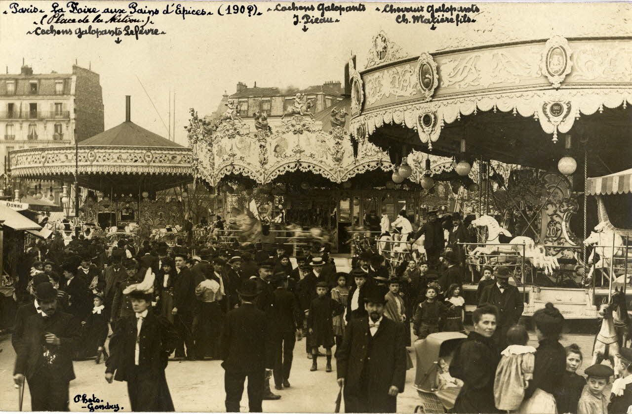 Gondry photographie Album n°3 du fonds Soury Ile-de-France, France 1895-1905 Sou.3.8.1 Photo