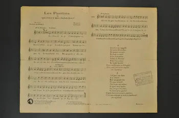 chanson petit format 1966.123.68 Photo Mucem