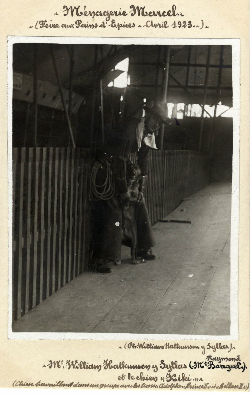 William Hatkunson Y Syllas photographie Album n°4 du fonds Soury Ile-de-France, France 1923/04/01 Sou.4.158.1 Photo