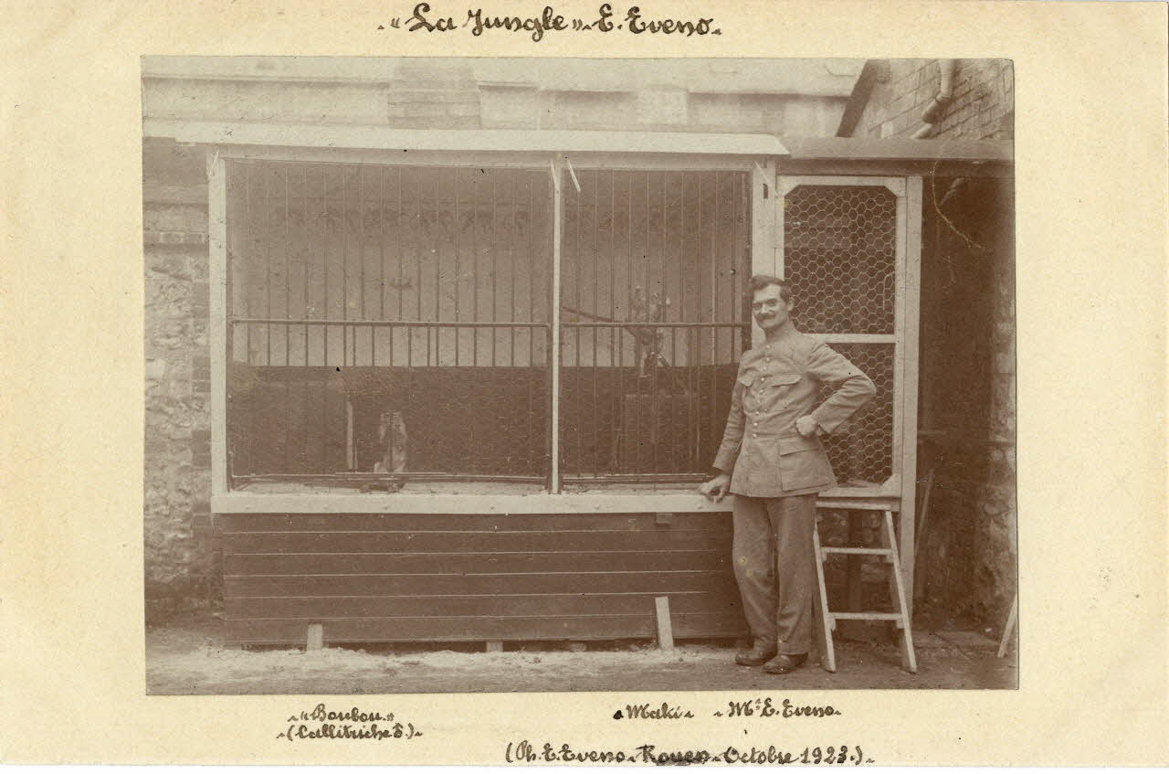 Edouard Eveno photographie Album n°4 du fonds Soury Haute-Normandie, France 1923 Sou.4.195.1 Photo
