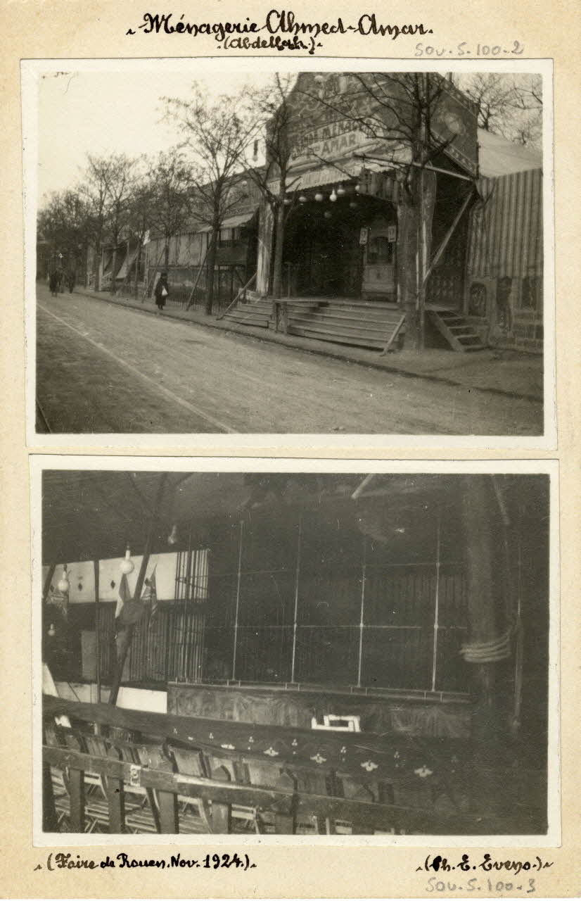 Edouard Eveno photographie Album n°5 du fonds Soury Haute-Normandie, France 1924/11/01 Sou.5.100.2 Photo