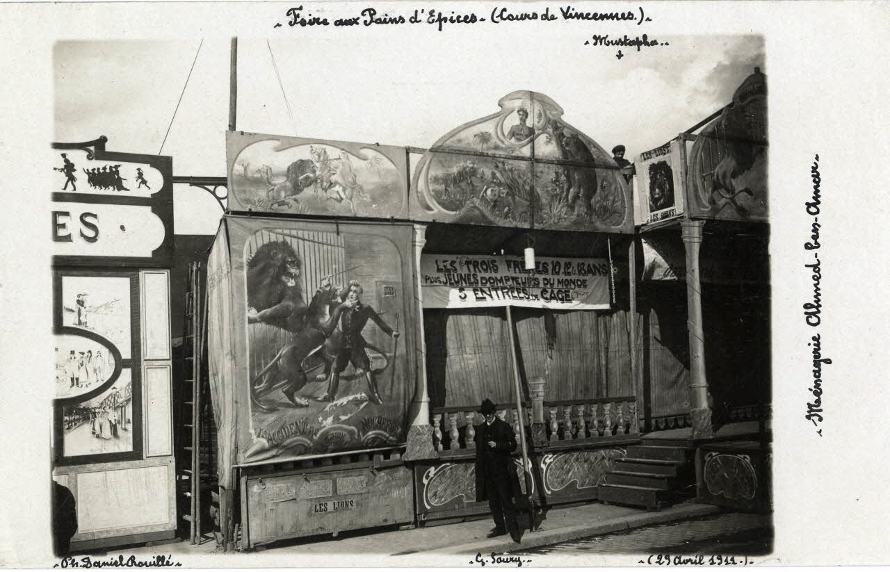Daniel Rouillé photographie Album n°5 du fonds Soury Ile-de-France, France 1911/04/29 Sou.5.101.1 Photo