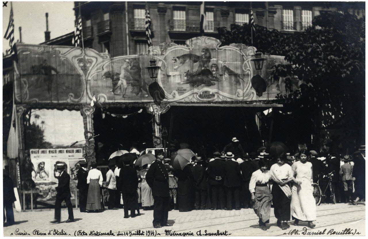 Daniel Rouillé photographie Album n°5 du fonds Soury Ile-de-France, France 1914/07/14 Sou.5.102.2 Photo