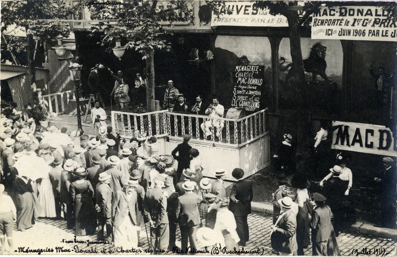 Anonyme photographie Album n°5 du fonds Soury Ile-de-France, France 1911/07/14 Sou.5.111.1 Photo