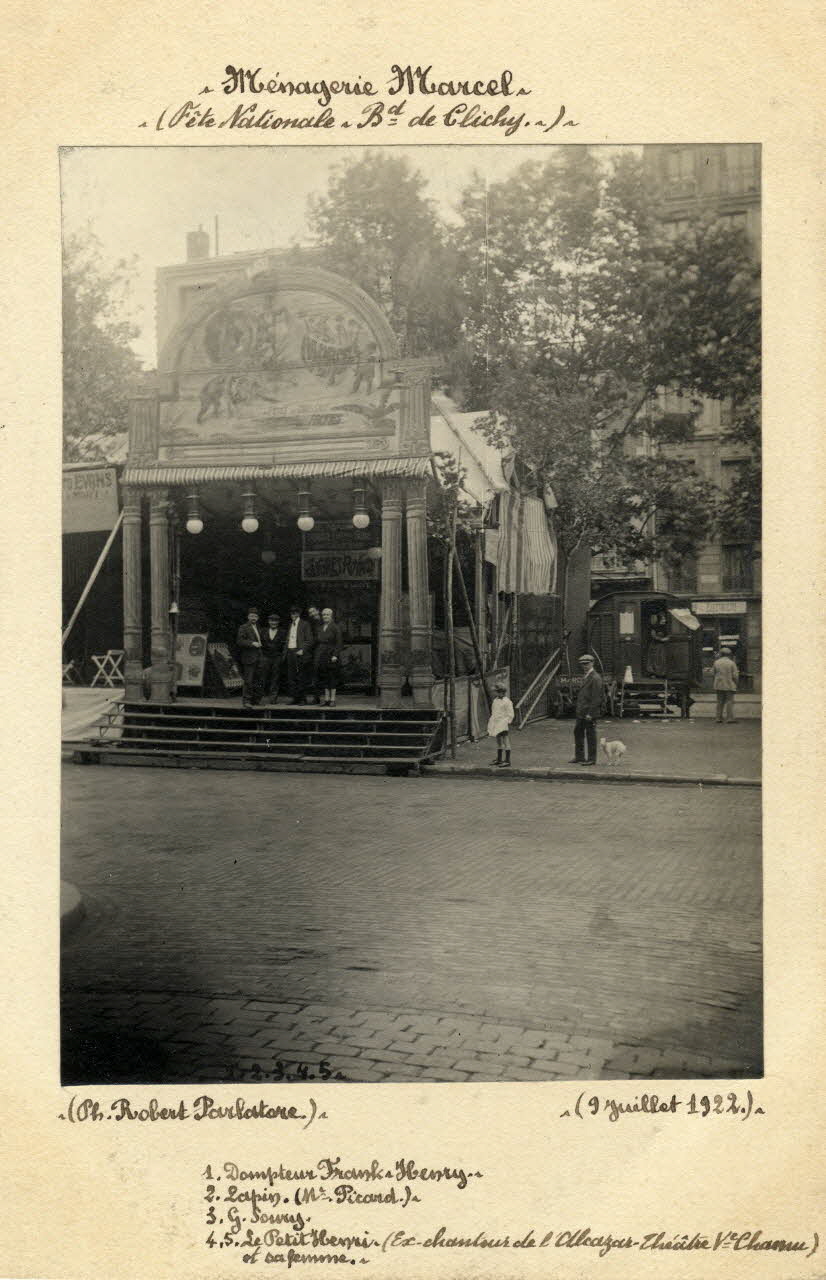Robert Parlatore photographie Album n°5 du fonds Soury Ile-de-France, France 1922/07/09 Sou.5.113.3 Photo