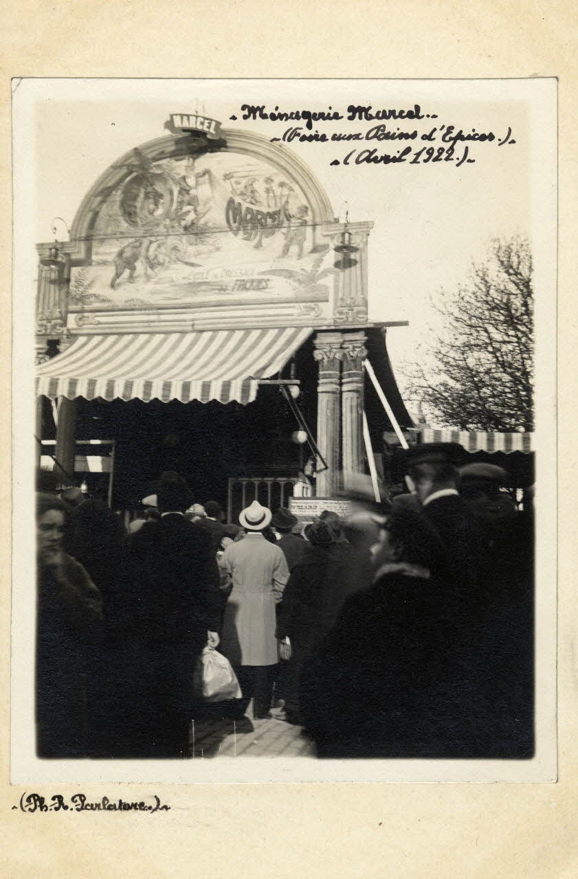 Robert Parlatore photographie Album n°5 du fonds Soury Ile-de-France, France 1922/04/01 Sou.5.114.1 Photo