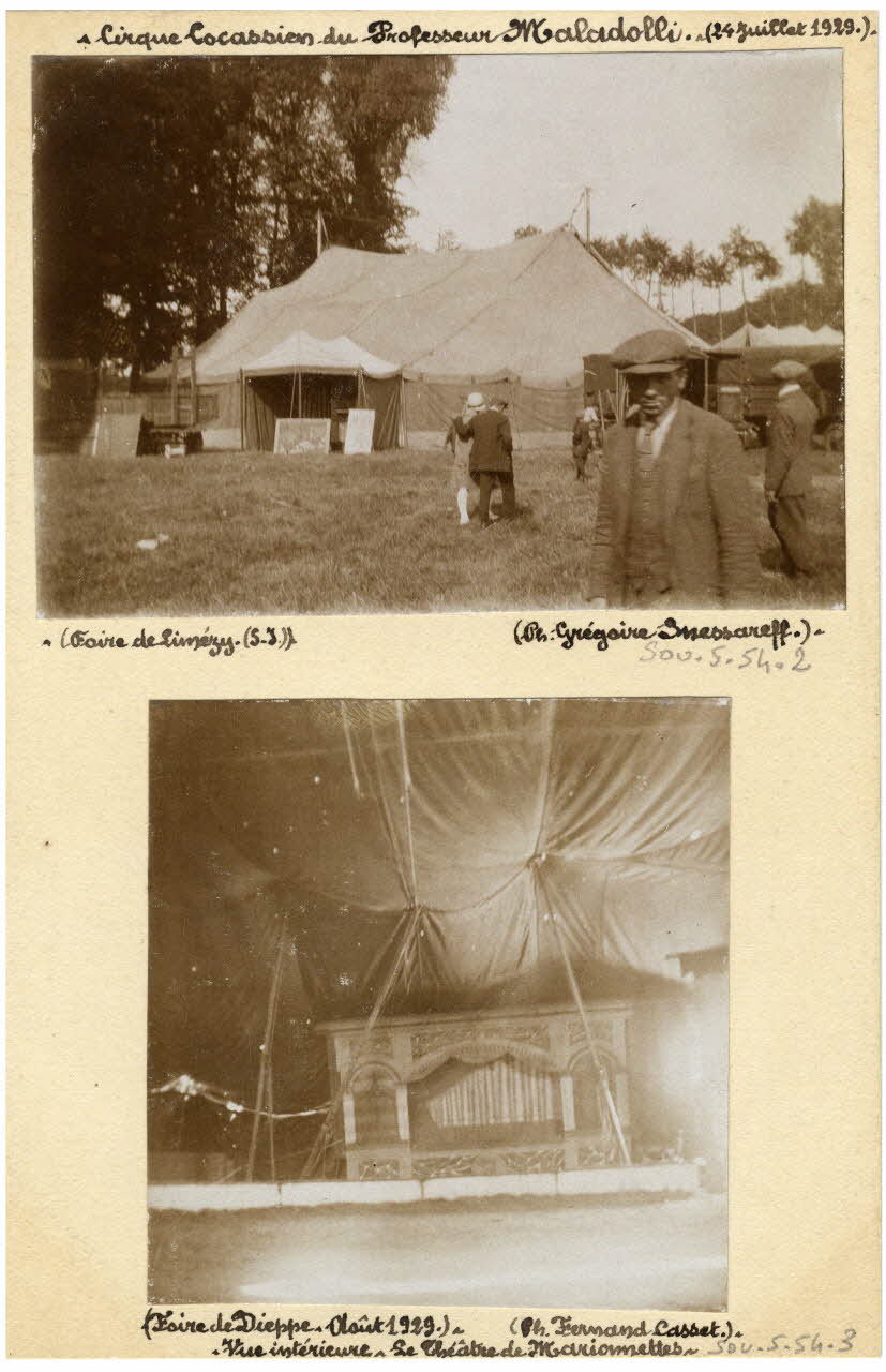 Grégoire Snessareff photographie Album n°5 du fonds Soury Haute-Normandie, France 1929/07/24 Sou.5.54.2 Photo