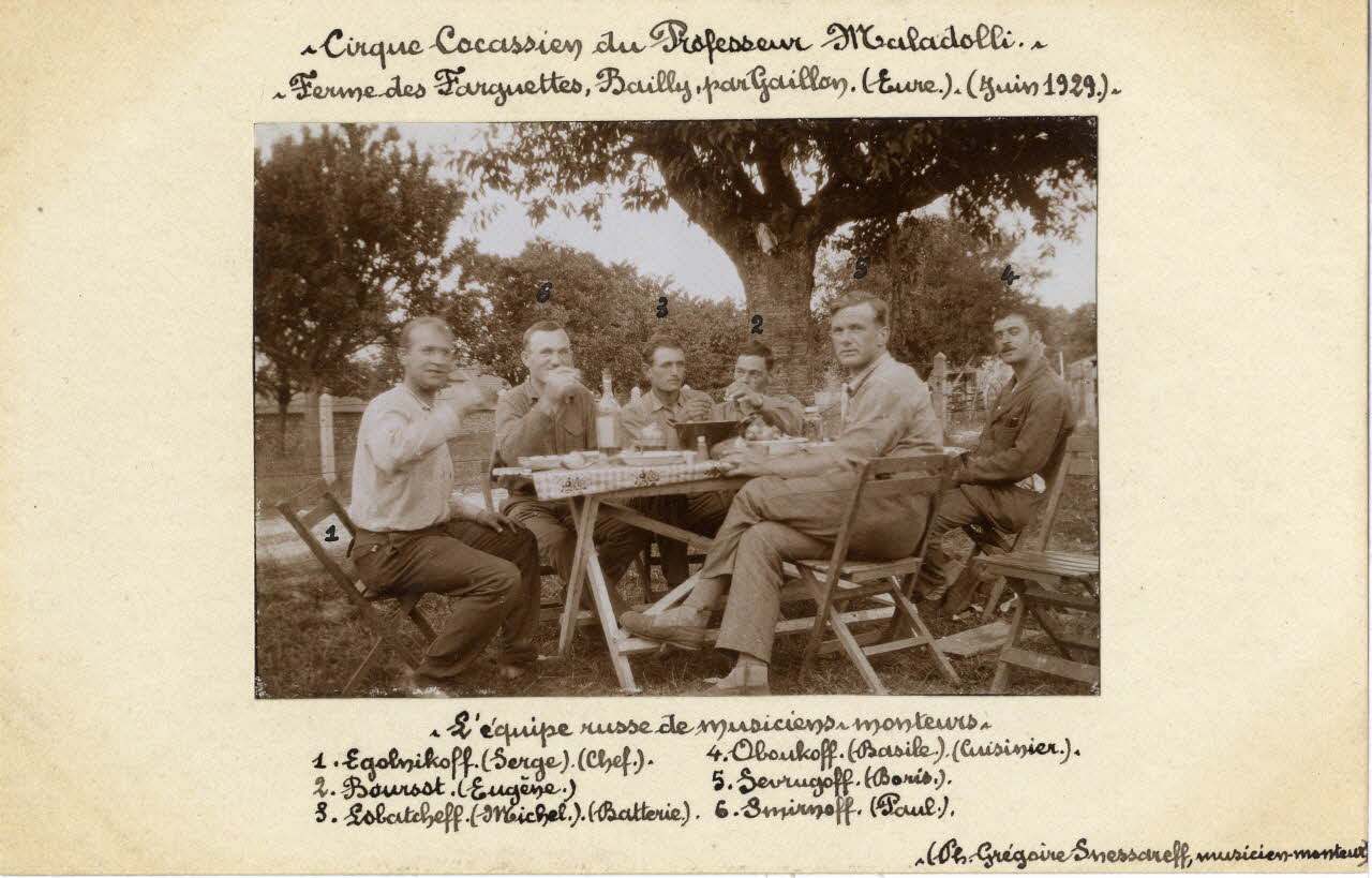 Grégoire Snessareff photographie Album n°5 du fonds Soury Haute-Normandie, France 1919/06/01 Sou.5.56.1 Photo