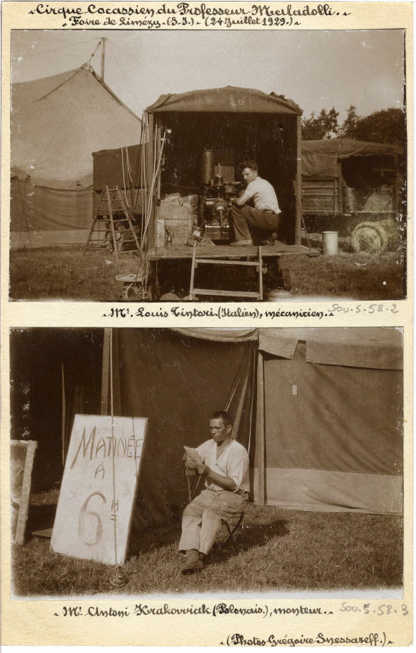 Grégoire Snessareff photographie Album n°5 du fonds Soury Haute-Normandie, France 1929/07/24 Sou.5.58.2 Photo
