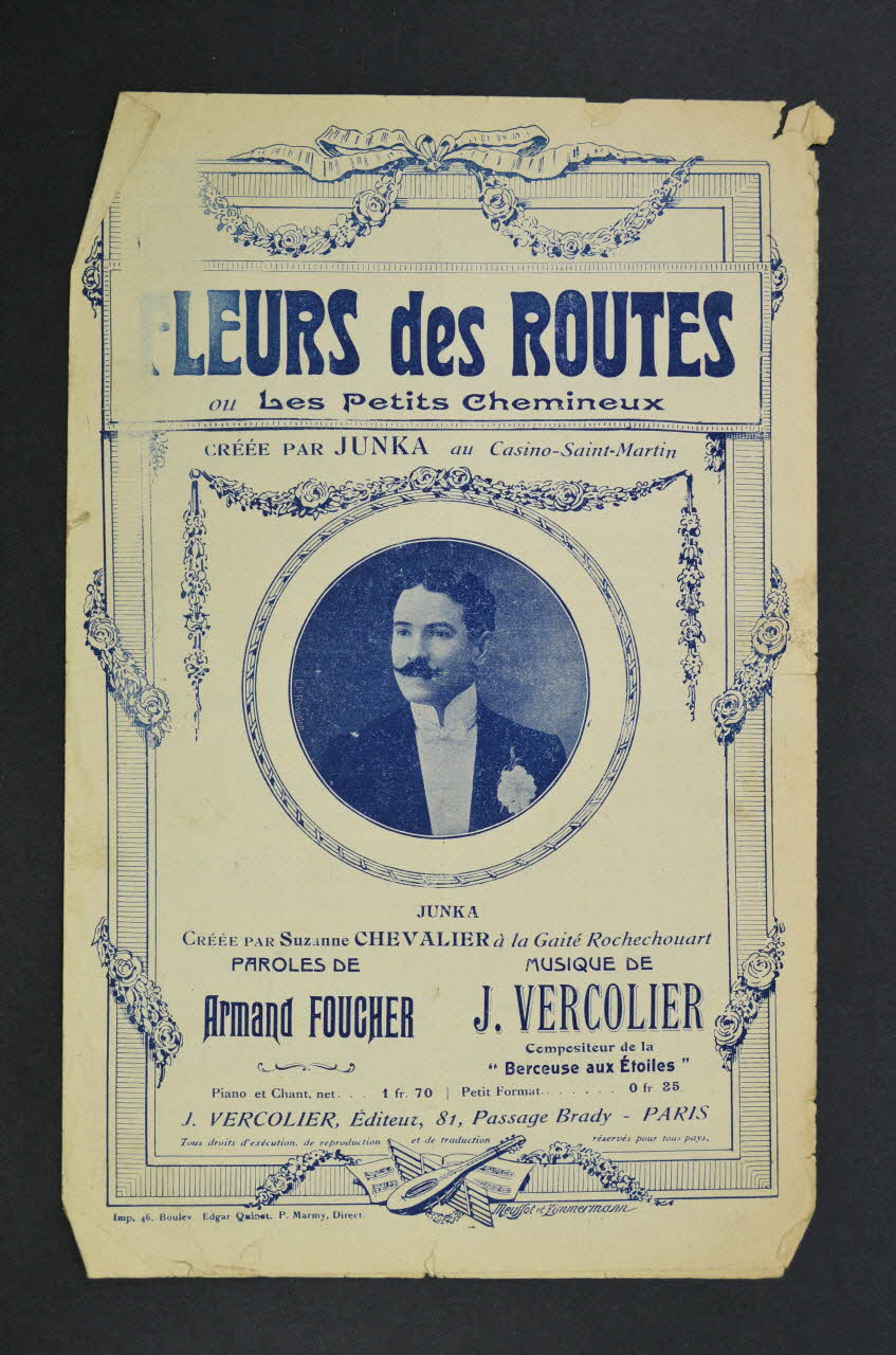 chanson petit format 1965.138.29 Photo Mucem