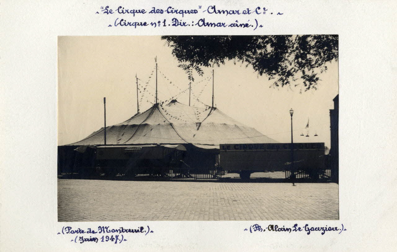 Alain Le Goaziou photographie Album n°5 du fonds Soury Ile-de-France, France 1947/06/01 Sou.5.65.2 Photo