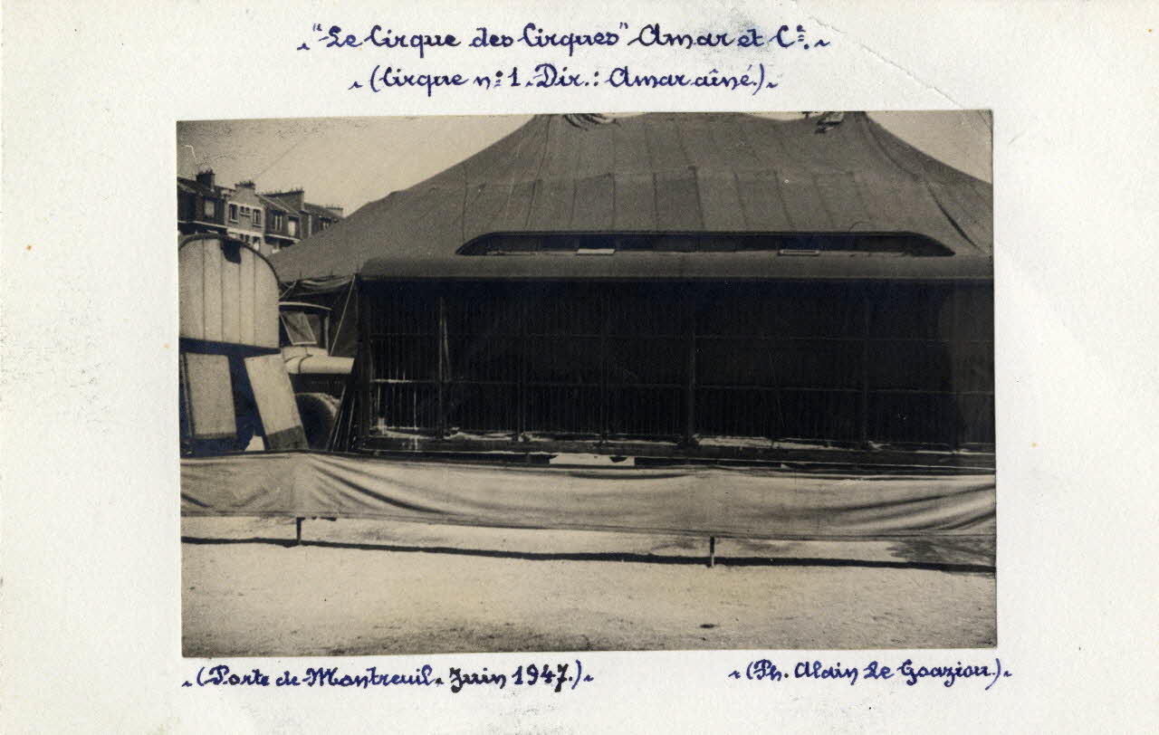 Alain Le Goaziou photographie Album n°5 du fonds Soury Ile-de-France, France 1947/06/01 Sou.5.66.1 Photo