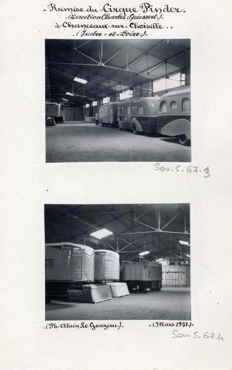 Alain Le Goaziou photographie Album n°5 du fonds Soury Centre, France 1951/03/01 Sou.5.67.3 Photo