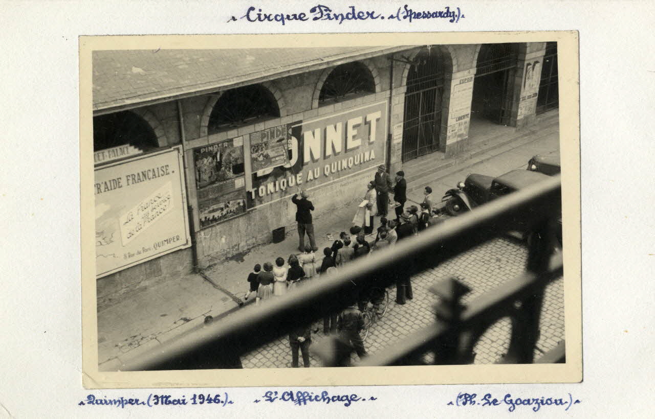 Alain Le Goaziou photographie Album n°5 du fonds Soury Bretagne, France 1946/05/01 Sou.5.69.1 Photo Mucem / Alain le Goaziou