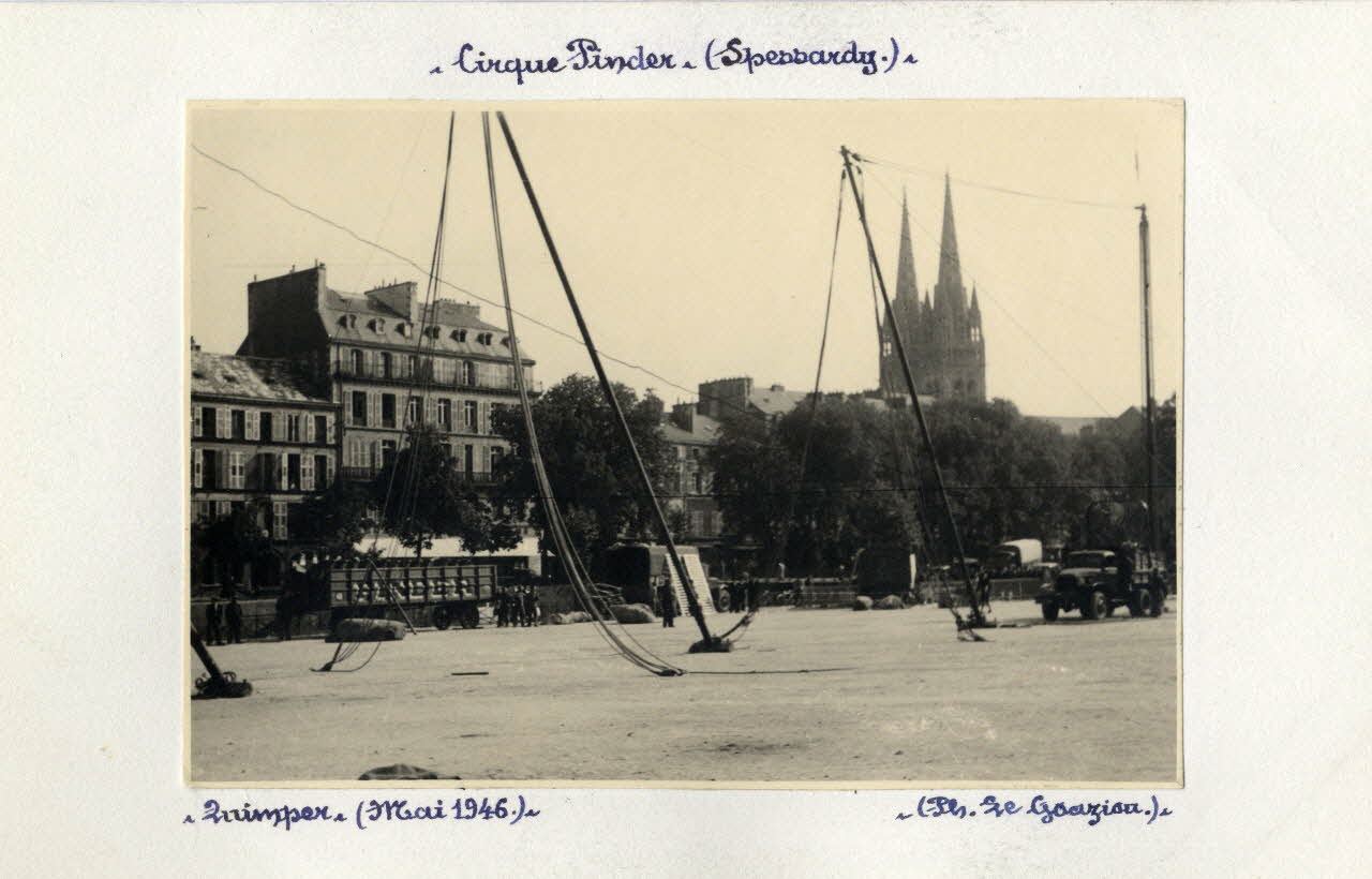Alain Le Goaziou photographie Album n°5 du fonds Soury Bretagne, France 1946/05/01 Sou.5.69.2 Photo