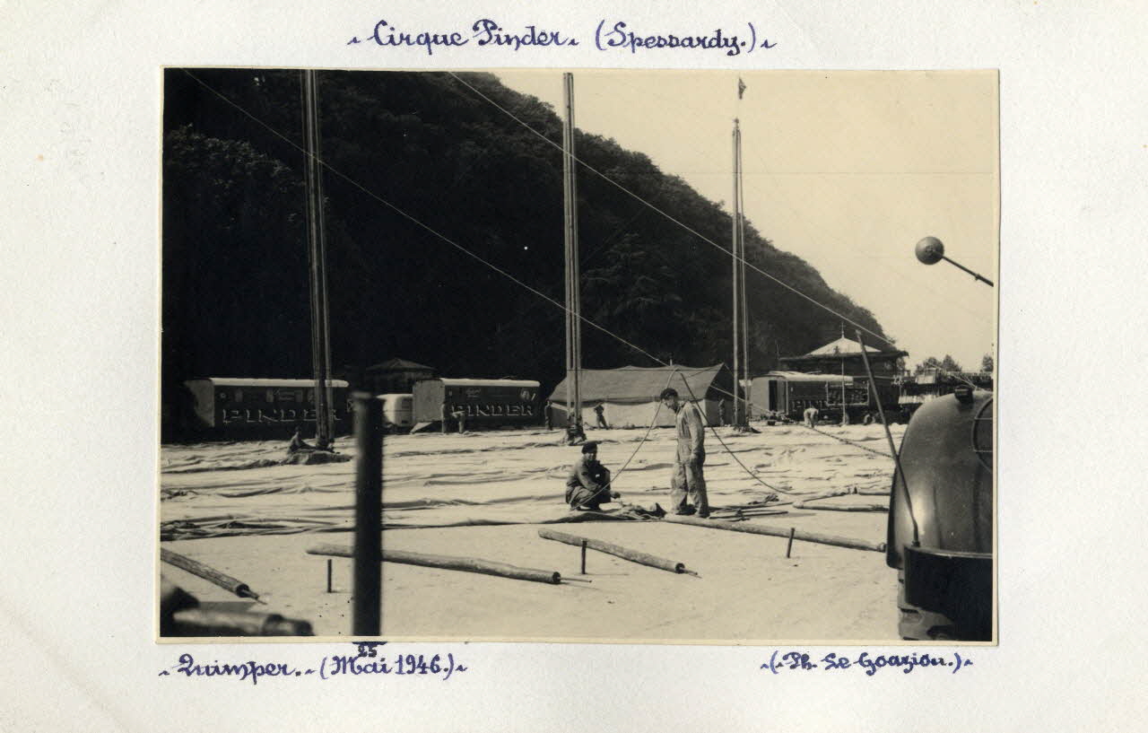 Alain Le Goaziou photographie Album n°5 du fonds Soury Bretagne, France 1946/05/01 Sou.5.71.1 Photo