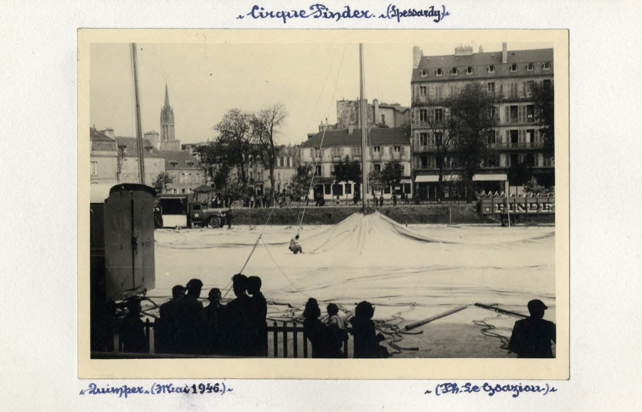 Alain Le Goaziou photographie Album n°5 du fonds Soury Bretagne, France 1946/05/01 Sou.5.71.2 Photo