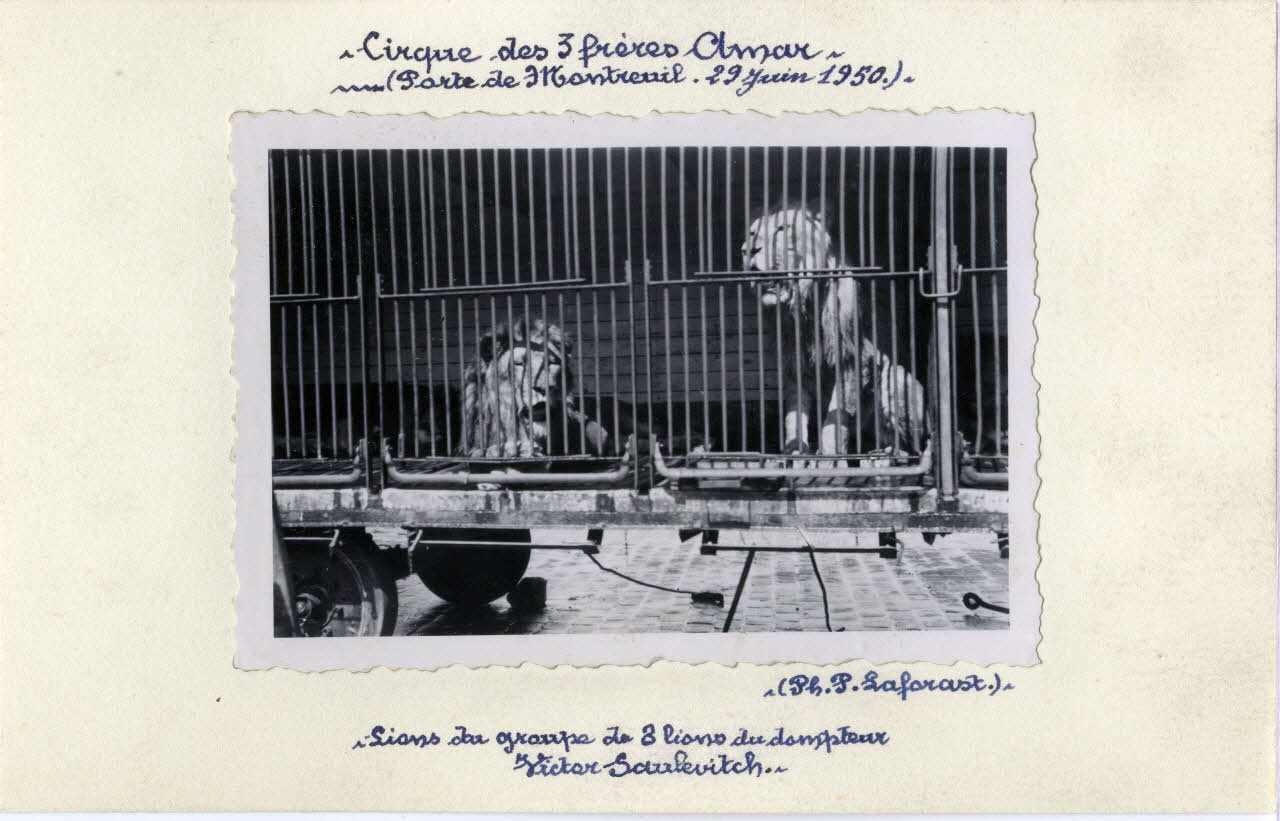 P. Laforast photographie Album n°6 du fonds Soury Ile-de-France, France 1950/06/29 Sou.6.2.2 Photo