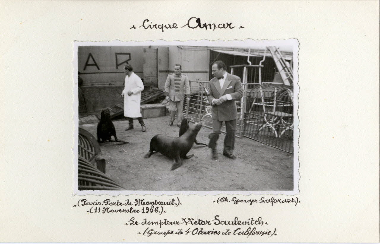 Georges Laforast photographie Album n°6 du fonds Soury Ile-de-France, France 1956/11/11 Sou.6.3.2 Photo