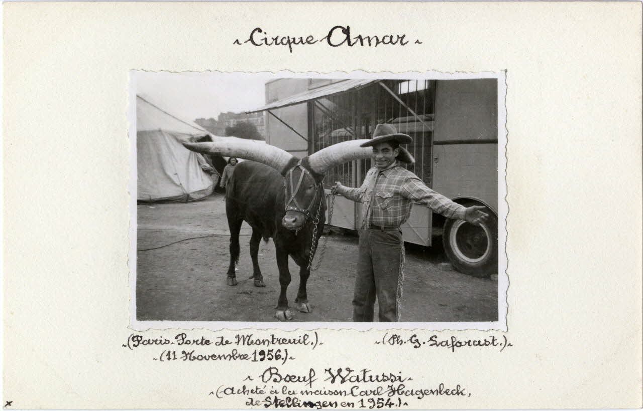 Georges Laforast photographie Album n°6 du fonds Soury Ile-de-France, France 1956/11/11 Sou.6.6.2 Photo