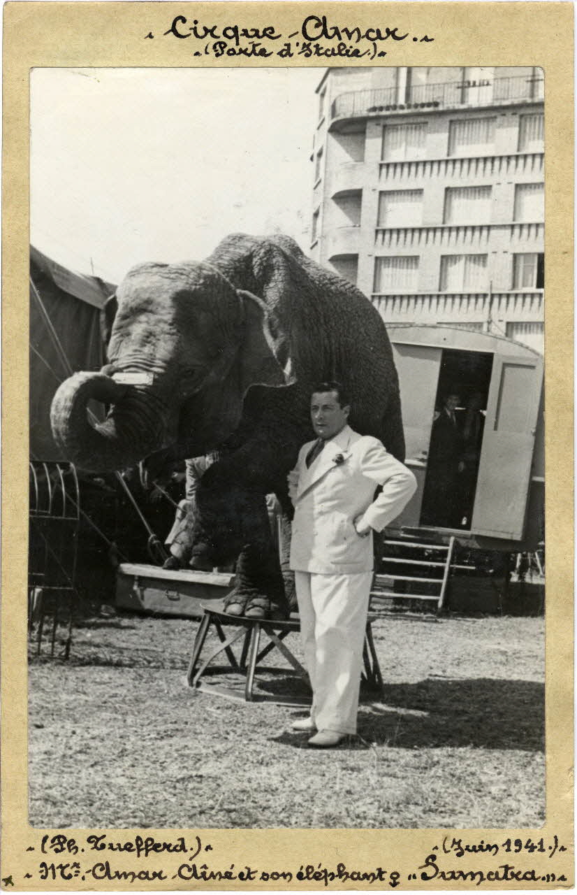 François Tuefferd photographie Album n°6 du fonds Soury Ile-de-France, France 1941/06/01 Sou.6.8.2 Photo Mucem / François Tuefferd