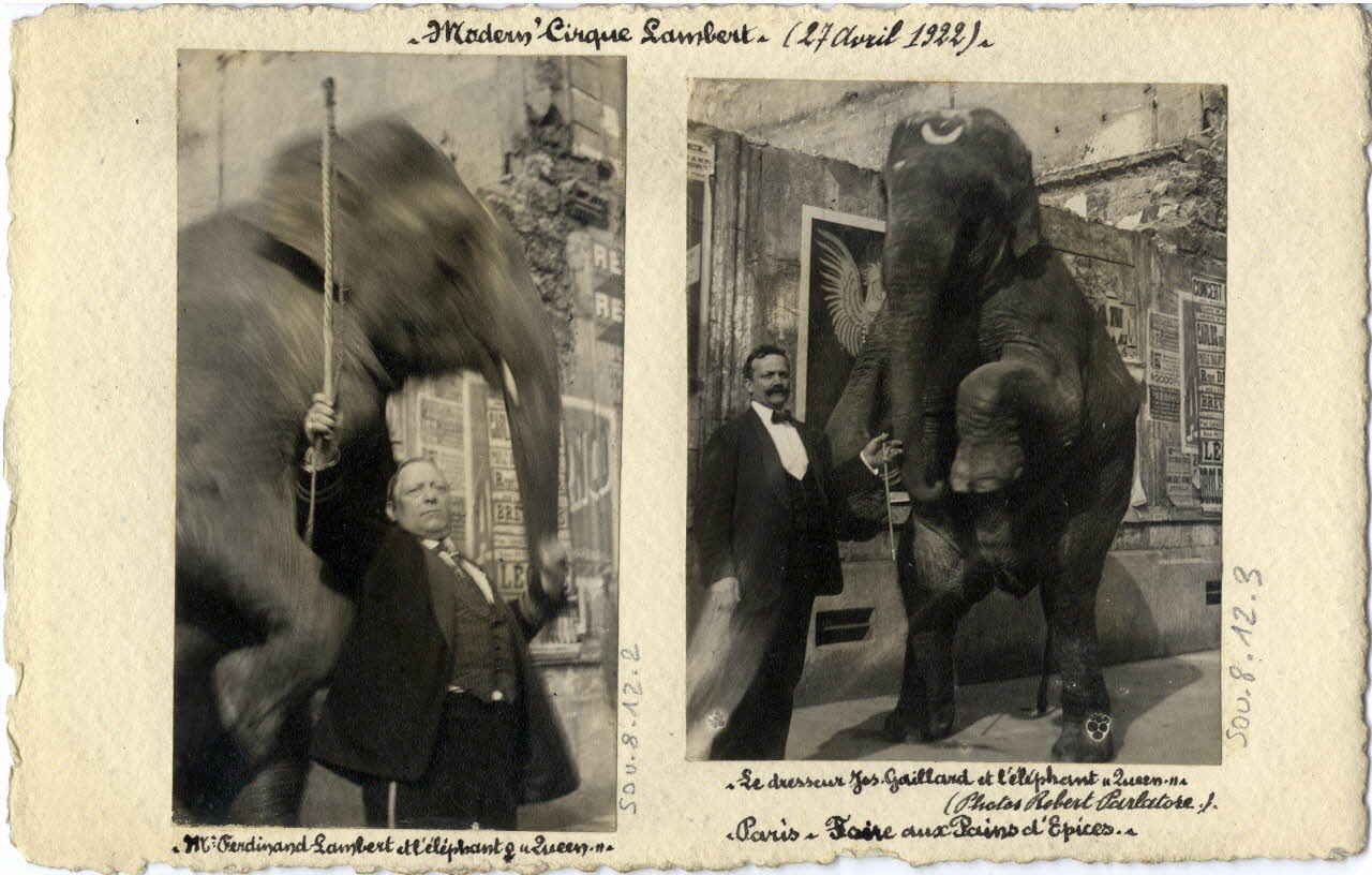 Robert Parlatore photographie Album n°8 du fonds Soury Ile-de-France, France 1922/04/27 Sou.8.12.2 Photo