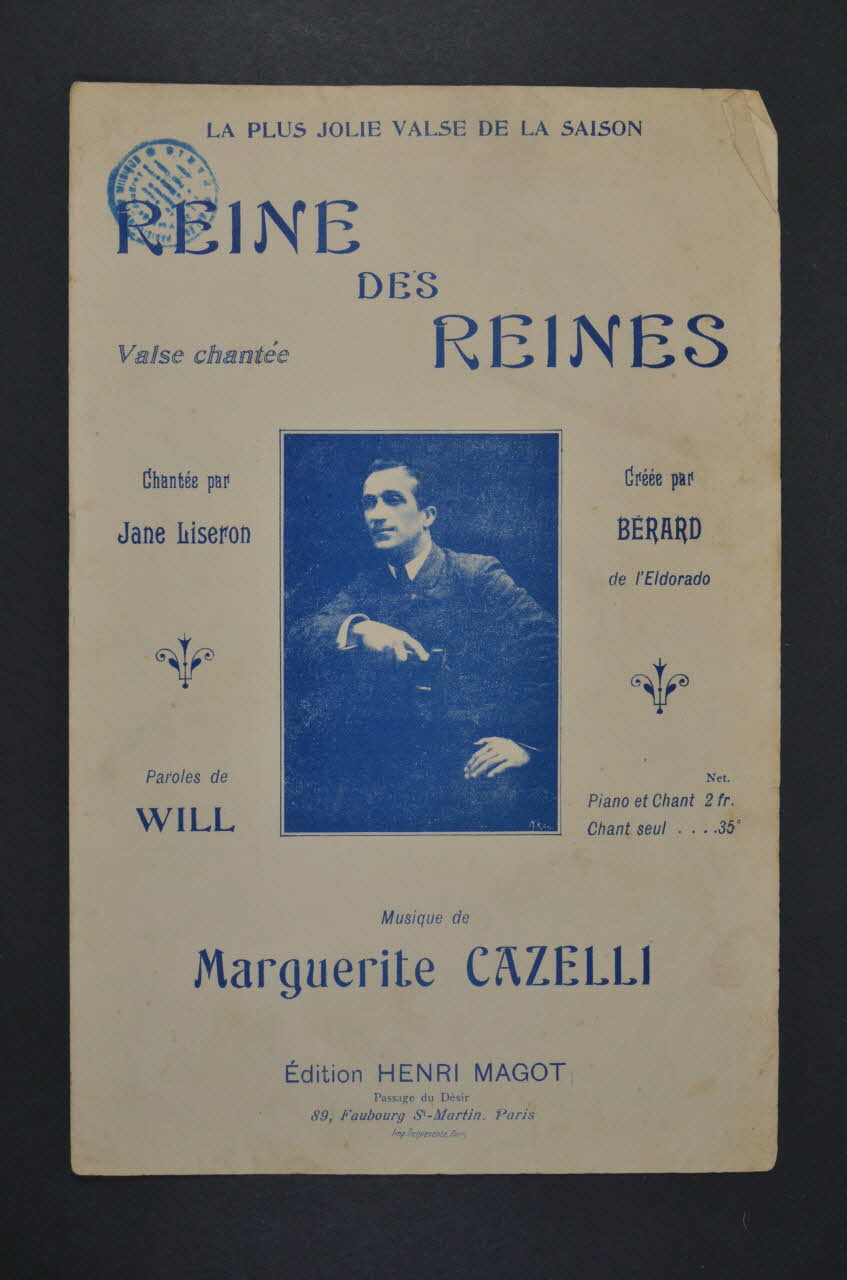chanson petit format 1965.138.46 Photo Mucem