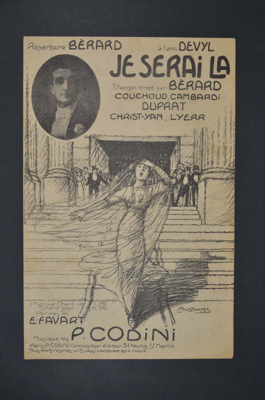 chanson petit format 1965.138.48 Photo Mucem