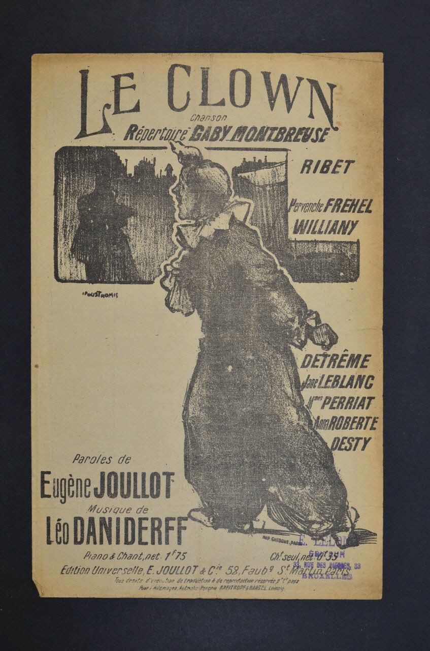 chanson petit format 1966.125.1 Photo Mucem