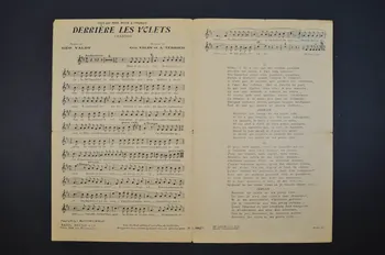 Géo Valdy ; A. Terrier ; Max-Rogé ; Raoul Breton chanson petit format Île-de-France, France 1924 1966.125.101 Photo Mucem